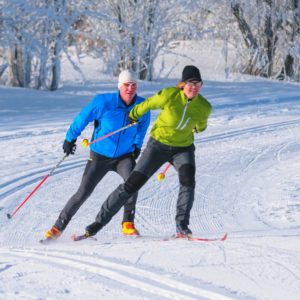 výuka na běžkách Harrachov nordic academy