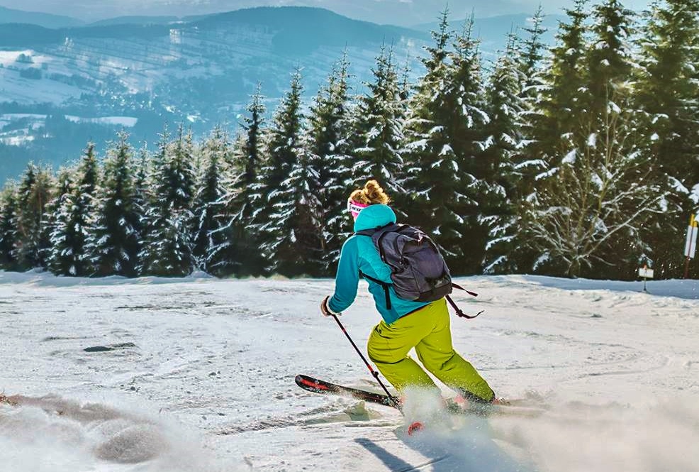 Katka Knesplová instruktorka lyžování