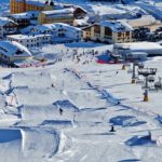 Lyžařské středisko passo del tonale Itále