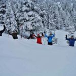 výlety na sněžnicích vysoké Taury