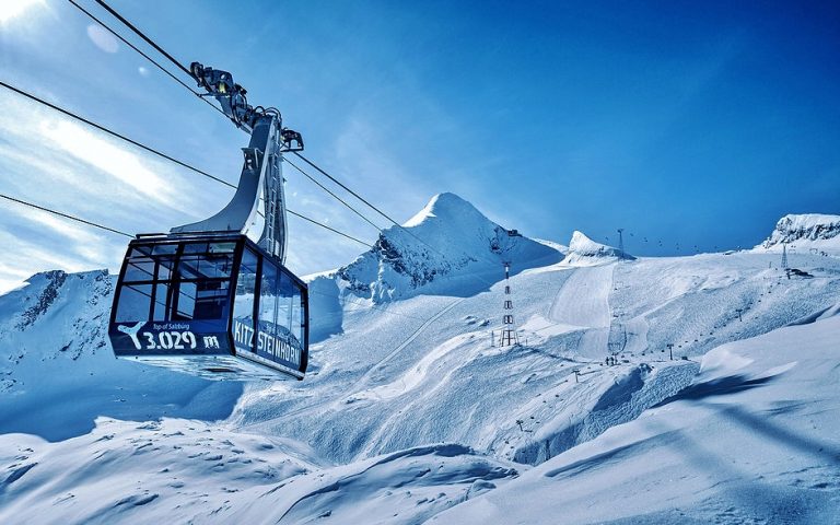 lyžařské středisko kaprun