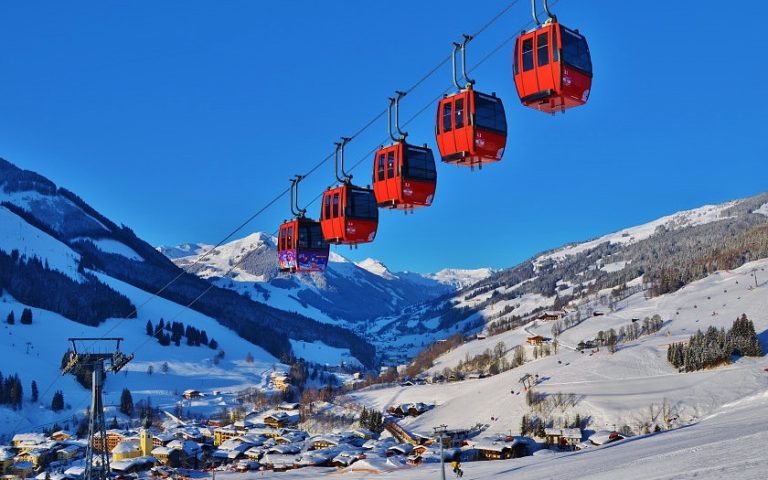Saalbach Hinterglemm lyžařské středisko