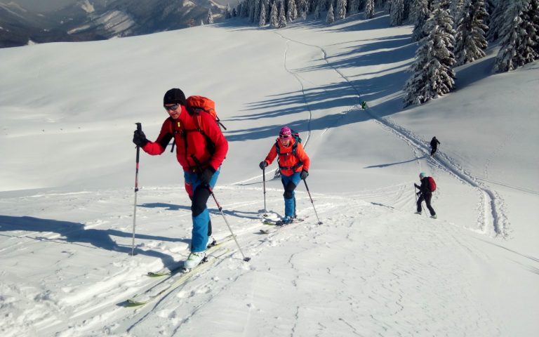 Skialpinistický výstup na Kasberg